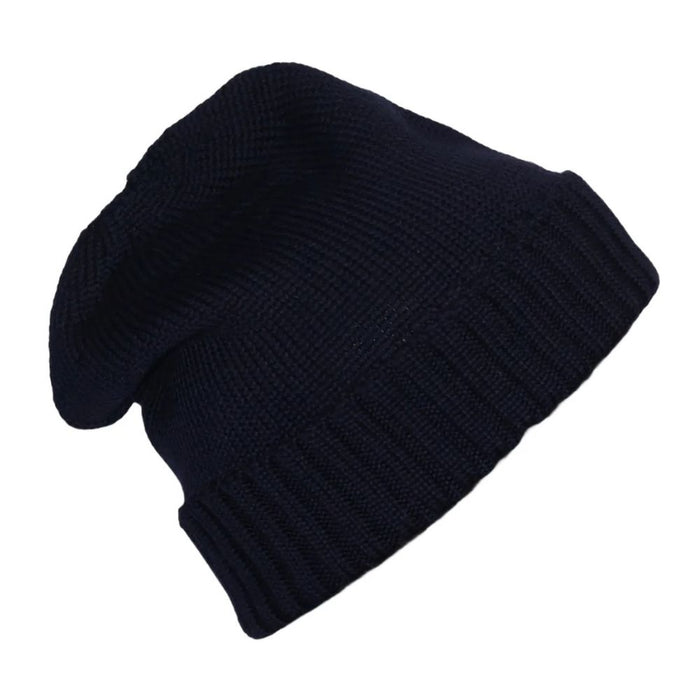Mongrel Socks Pure Merino Wool Beanies - Navy