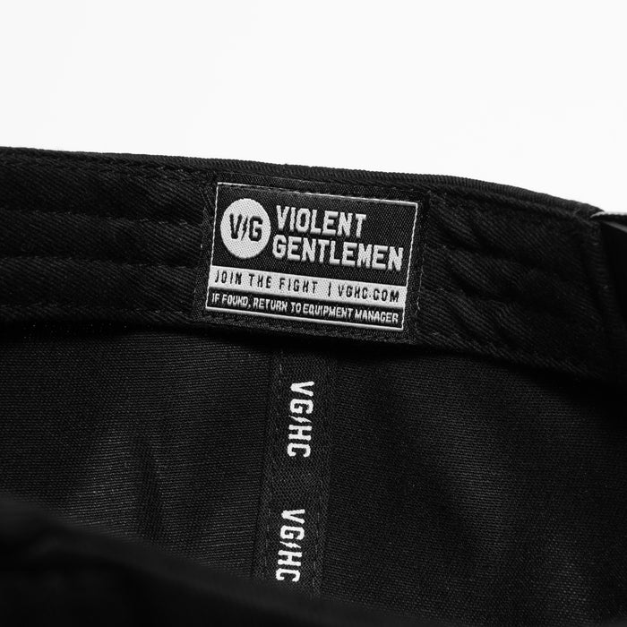 Hockey Monogram A-Frame Snapback - - Hats - Violent Gentlemen Hockey Lifestyle | Built by Fans for Fans | Perfect Gift for hockey fan or hockey players that live in the hockey culture