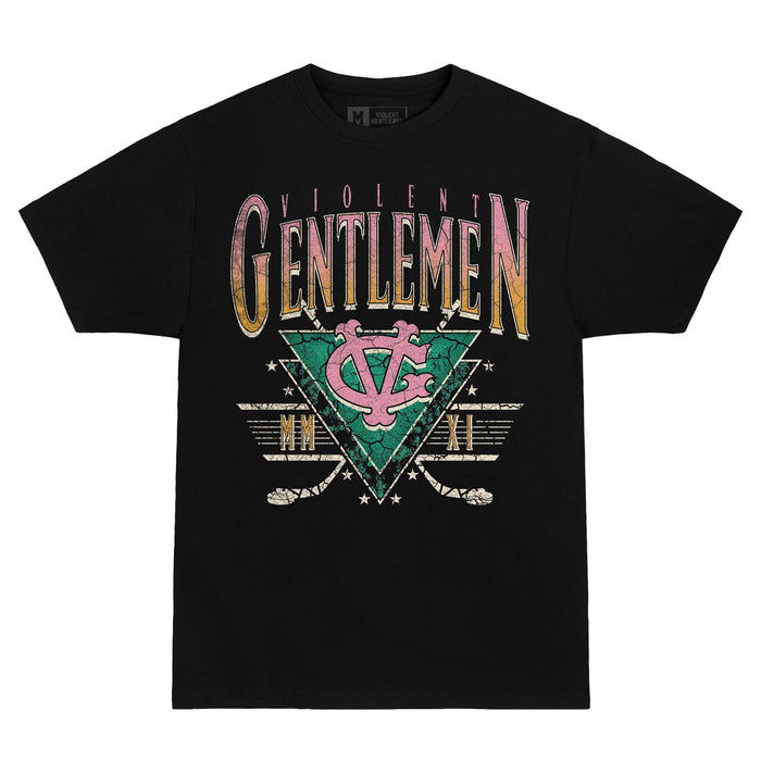 Hockey Morris Premium Tee - - Men's T-Shirts - Violent Gentlemen Hockey Lifestyle | Built by Fans for Fans | Perfect Gift for hockey fan or hockey players that live in the hockey culture