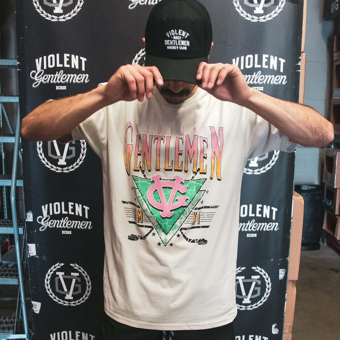 Hockey Morris Premium Tee - - Men's T-Shirts - Violent Gentlemen Hockey Lifestyle | Built by Fans for Fans | Perfect Gift for hockey fan or hockey players that live in the hockey culture