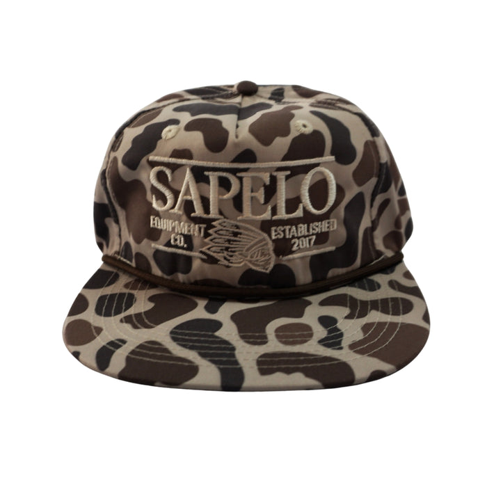 Old's Cool Slough Camo Rope Snapback