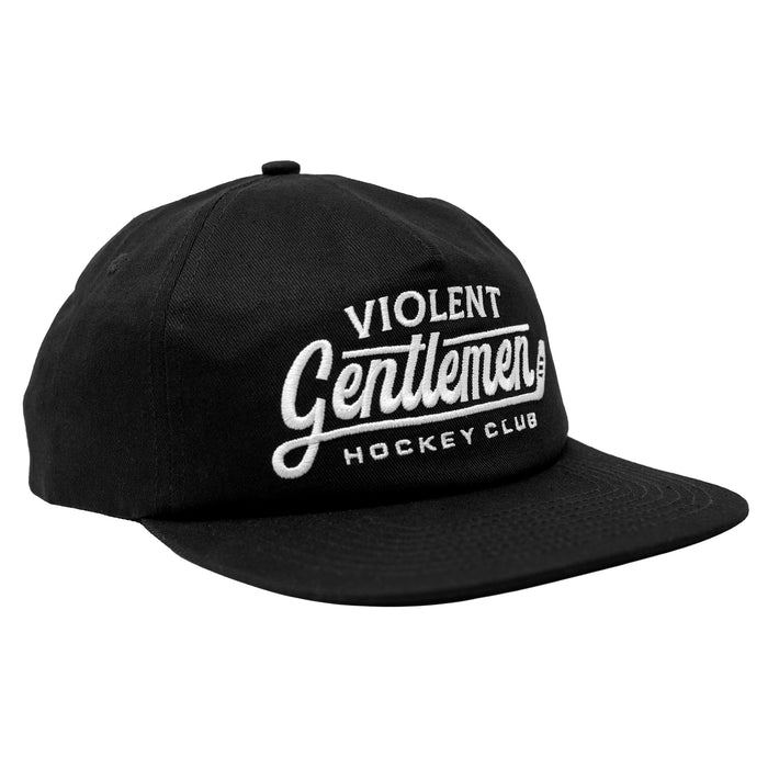 Hockey Operator Unstructured Hat - - Hats - Violent Gentlemen Hockey Lifestyle | Built by Fans for Fans | Perfect Gift for hockey fan or hockey players that live in the hockey culture
