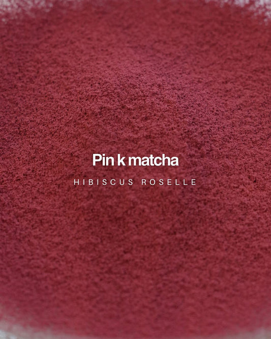 Pink matcha(Hibiscus Roselle Pink) / sample 20g