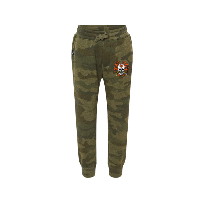 Hockey Rager Kids Sweatpants - - Kid's Fleece Bottoms - Violent Gentlemen Hockey Lifestyle | Built by Fans for Fans | Perfect Gift for hockey fan or hockey players that live in the hockey culture