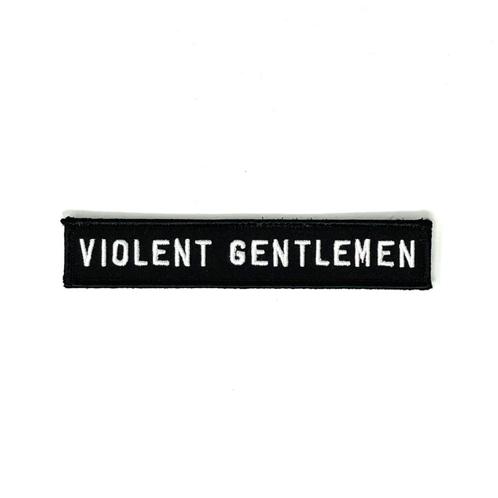 Hockey Soft Block Embroidery Patch - - Accessories - Violent Gentlemen Hockey Lifestyle | Built by Fans for Fans | Perfect Gift for hockey fan or hockey players that live in the hockey culture