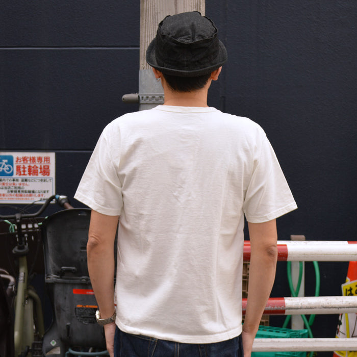 STUDIO D'ARTISAN "8213" Loopwheeled Henley Neck Pack T-Shirt