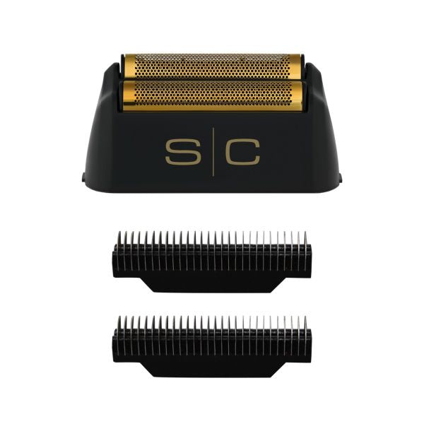 Stylecraft Gold Titanium Foil and Echo Cutters for the Instinct Foil Shaver