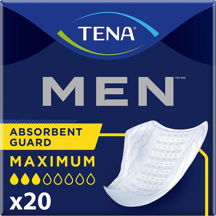 TENA for Men Guards, Maximum - 50600-Pack - LL Medico