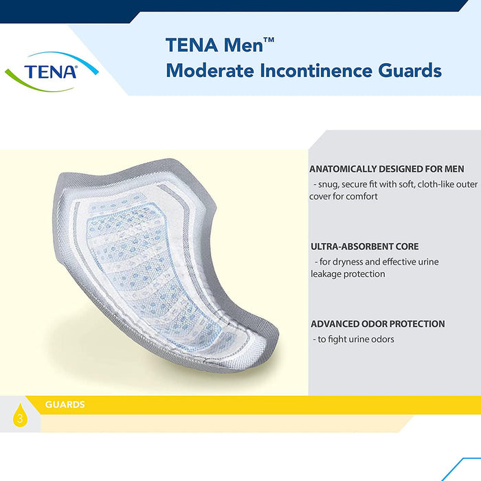 TENA for Men Guards, Maximum - 50600-Pack - LL Medico