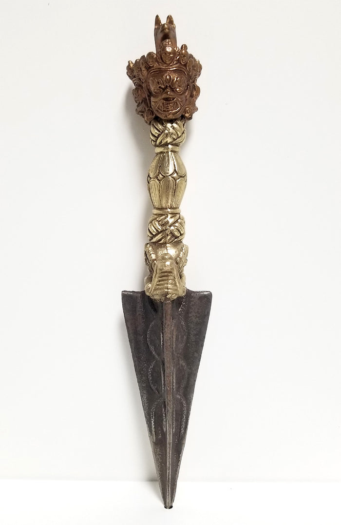 Tibetan Handmade Phurba (Ceremonial Dagger)