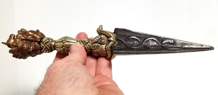 Tibetan Handmade Phurba (Ceremonial Dagger)