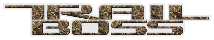Trail Boss Hunting Edition Vinyl Decal for Truck Bed Fits: GMC Chevrolet Silverado