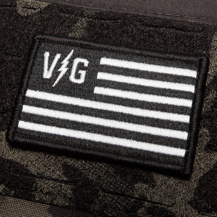 Hockey USA Velcro Patch - - Accessories - Violent Gentlemen Hockey Lifestyle | Built by Fans for Fans | Perfect Gift for hockey fan or hockey players that live in the hockey culture