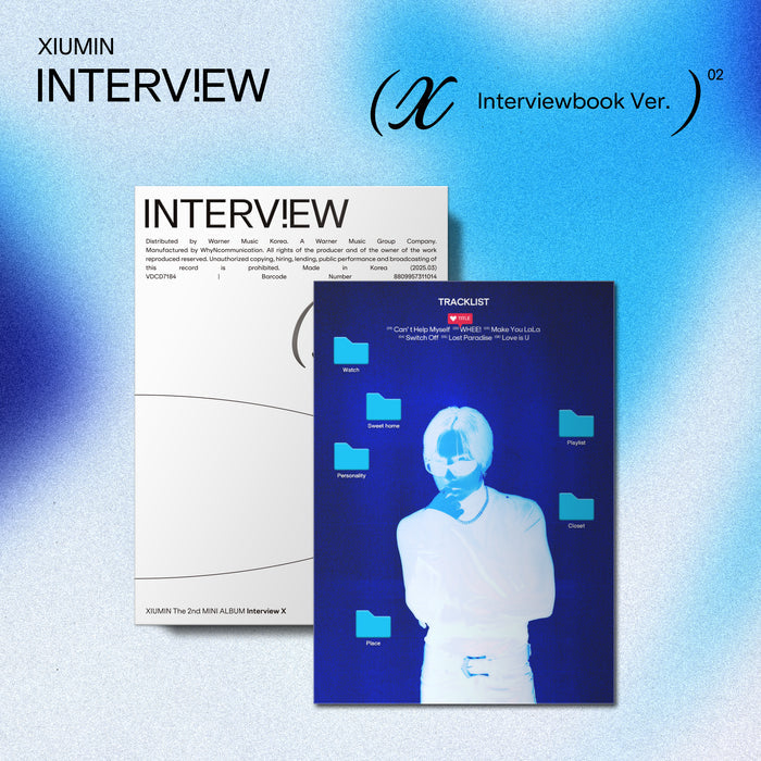 XIUMIN - INTERVIEW X 2ND MINI ALBUM INTERVIEWBOOK VER - COKODIVE